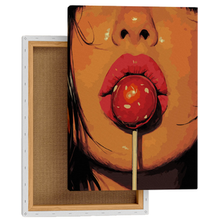 Sweet Lollipop Portrait