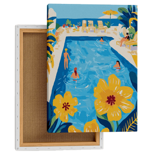 Tropical Poolside Paradise