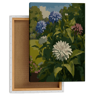 Summer Dahlia Garden