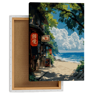 Coastal Japanese Beach Shop