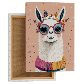 Stylish Llama