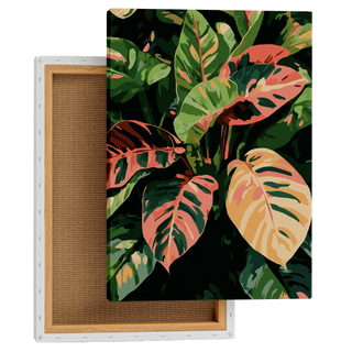 Vibrant Tropical Leaves