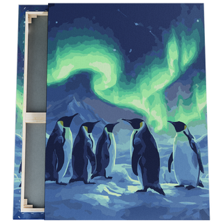 Arctic Aurora Penguins