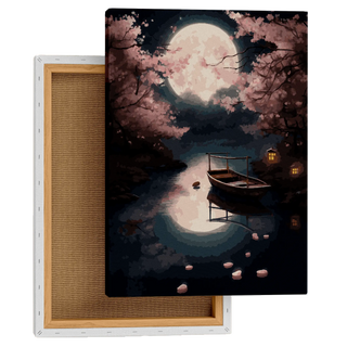 Moonlit Sakura Serenity