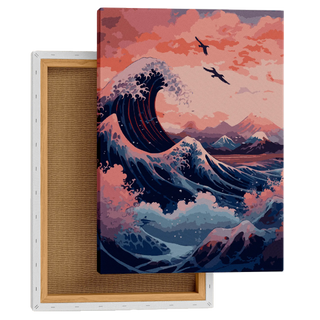 Vibrant Japanese Wave
